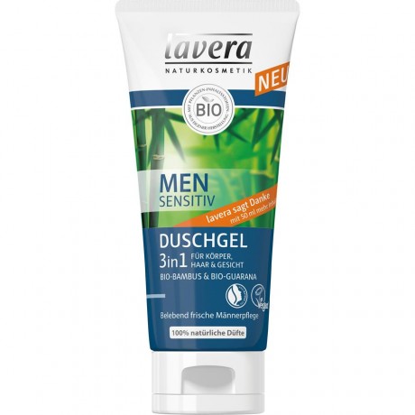 Lavera (Лавера) Men Care 3 in 1 Duschgel Гель для душа Гель для душа для мужчин, 200 мл