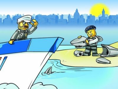 LEGO CD LEGO City 10 - Kustenwache: Haie vor LEGO City Компакт-диск LEGO City 10 - Береговая охрана: Акулы прочь LEGO City