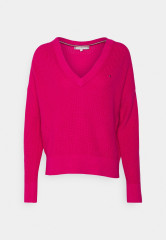 Tommy Hilfiger Jumper eccentric magenta джемпер эксцентричный пурпурный