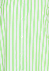 Tommy Hilfiger BANKER STP RELAXED Button-down blouse optic white/spring lime BANKER STP RELAXED Блузка на пуговицах оптический белый/весенний лайм