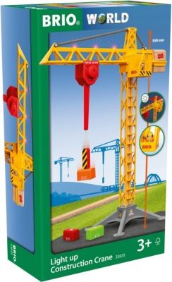 BRIO Grosser Baukran mit Licht Большой строительный кран с подсветкой