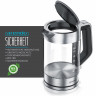Arendo Arendo Wasserkocher, 1,7 l, 2200 W, Edelstahl Glas, Cool-Touch-Griff, Uberhitzungs- Trockengehschutz Чайник Arendo, 1,7 л, 2200 Вт, стекло из нержавеющей стали, ручка Cool Touch, защита от перегрева и выкипания.