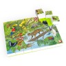 Hubelino Puzzle Tierwelt im tropischen Regenwald Головоломка дикой природы в тропических лесах