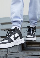 Nike Sportswear WMNS DUNK HIGH UP Sneaker high white/black/dark smoke grey WMNS DUNK HIGH UP Высокие кроссовки женские белый/черный/темно-серый дым