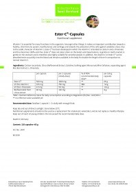 Krauterhaus Sanct Bernhardt Ester-C-Capsules, 120 капсул