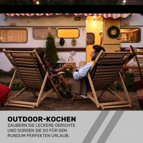 JUNG JUNG Gaskocher mobiler Campingkocher Gaskocher + 8 Kartuschen Gas, Autark verwendbar, (Gaskocher Notfall, Kartuschenkocher, Butangaskocher, praktischem Transportkoffer, erhitzen aufwarmen Lebensmittel), mobiler Gaskocher, Outdoor geeignet Camping Ko