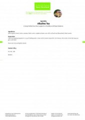 Krauterhaus Sanct Bernhardt Alkaline Tea, 100 г