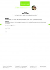 Krauterhaus Sanct Bernhardt Alkaline Tea, 100 г