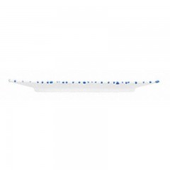 Gmundner Keramik Gmundner Keramik Blaugeflammt Platte rechteckig 36x15x2,8 cm Gmundner керамическая тарелка с синим пламенем прямоугольная 36x15x2,8 см