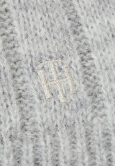 Tommy Hilfiger TIMELESS SCARF Scarf light grey heather ШАРФ TIMELESS Шарф светло-серый вереск