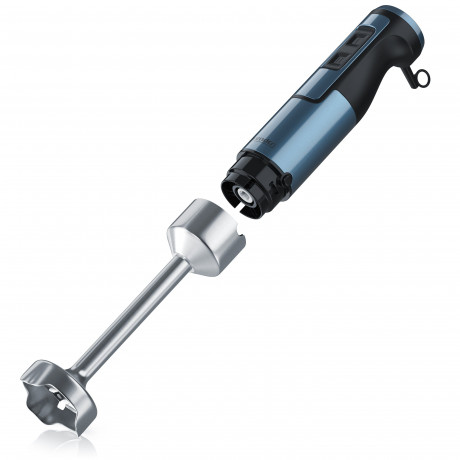 Arendo Arendo Stabmixer, 1000 W, Edelstahl, Purierstab, Turbotaste, abnehmbarer Mixfuss, Messbecher  Ручной блендер Arendo, 1000 Вт, нержавеющая сталь, стержень для пюре, турбо-кнопка, съемная ножка для смешивания, мерный стакан.