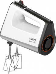 Krups Krups Handmixer GN9121 3, Mix 9000, 750 W, inkl. Schneebesen, Knethaken, Purierstab-Aufsatz, Messbecher  Ручной миксер Krups GN9121 3, Mix 9000, 750 Вт, включая венчик, крюк для теста, насадку для ручного миксера, мерный стакан