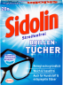 Sidolin Brillenputztucher Streifenfrei, 20 х 10stk Sidolin Extra Soft влажные салфетки для очков и оптики (Германия), анти-жир, без разводов, для линз и экранов, 20 шт x 10 упаковок