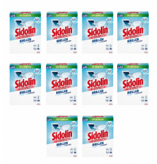 Sidolin Brillenputztucher Streifenfrei, 20 х 10stk Sidolin Extra Soft влажные салфетки для очков и оптики (Германия), анти-жир, без разводов, для линз и экранов, 20 шт x 10 упаковок