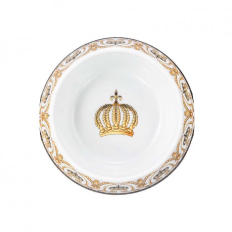 Tettau Tettau Rondo / Liane Pompoos White Porzellannapf klein d: 19 cm / 0,7 L Tettau Rondo / Liane Pomp??s Белая фарфоровая чаша, маленькая, д: 19 см / 0,7 л