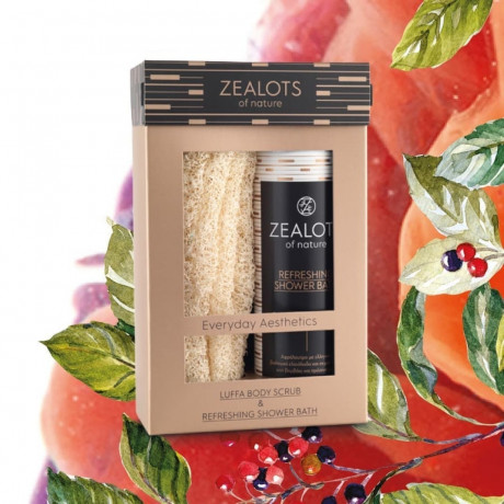 Zealots of Nature Body Scrub Box Коробка со скрабом для тела