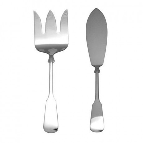 Robbe & Berking Robbe & Berking Spaten 925 Sterling Silber Fischvorlegebesteck Лопата Robbe &amp; Berking из серебра 925 пробы, столовые приборы для сервировки рыбы