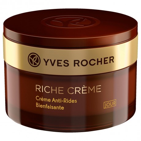 Yves Rocher Riche Creme Antifalten Verwohn-Tagespflege Насыщенный крем против морщин дневной уход за телом