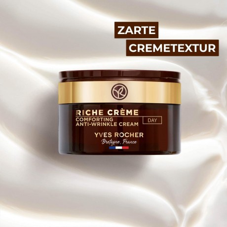 Yves Rocher Riche Creme Antifalten Verwohn-Tagespflege Насыщенный крем против морщин дневной уход за телом