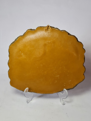 Объемная картина "Телега с сеном", 21 x 22,5 x 2,5 см, Германия, 1960-70гг.