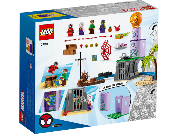 Lego Spideys Team an Green Goblins Leuchtturm Команда Паучка на Маяке Зеленого Гоблина