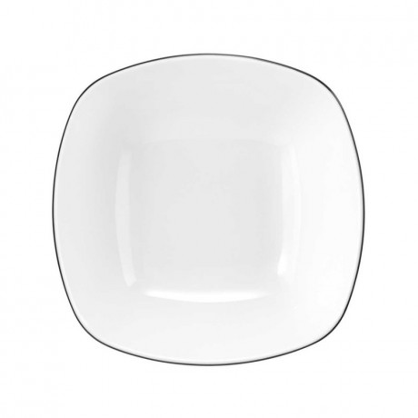 Seltmann Weiden Seltmann Weiden Lido Black Line Dessertschale eckig 15 x 15 cm / h: 5 cm Seltmann Weiden Lido Black Line квадратная десертная миска 15 x 15 см / высота: 5 см