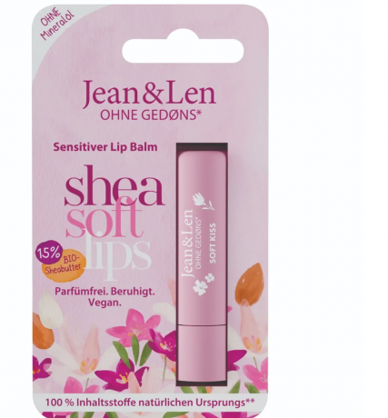 Jean & Len Lip Balm Shea & Mandelol 4,7 g Бальзам для губ Jean & Len с маслом ши и миндаля 4,7 г