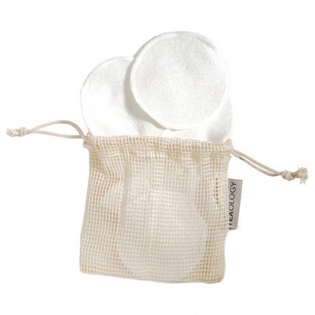 Teaology 7-Pack Reusable Cotton Pads Многоразовые ватные диски, 7 шт. в упаковке