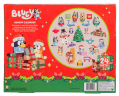 BLUEY Adventskalender 2026 mit Mini-Spielfiguren S13, 4 Figuren, 15 Accessoires und 5 Sticker, Bluey Адвент-календарь 2026 с мини-фигурками, аксессуарами и наклейками, 24 сюрприза