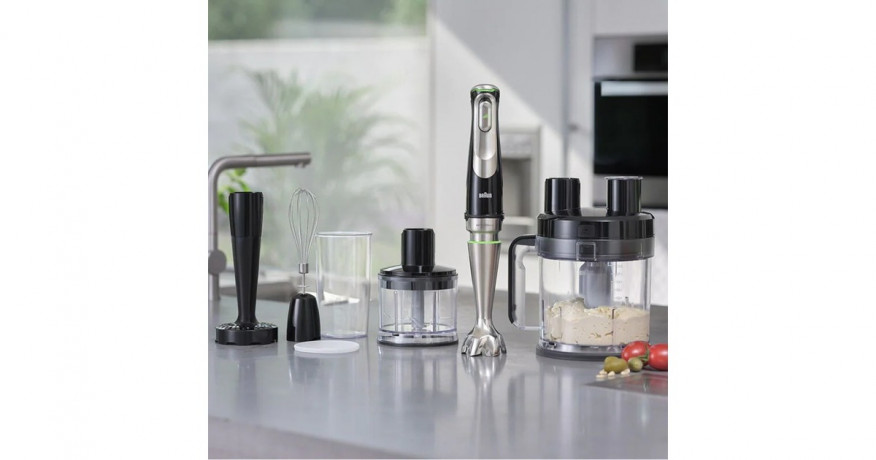 Braun Braun MultiQuick MQ 9187XLI, Stabmixer edelstahl/schwarz  edelstahl/schwarz Braun MultiQuick MQ 9187XLI, ручной блендер нержавеющая сталь/черный