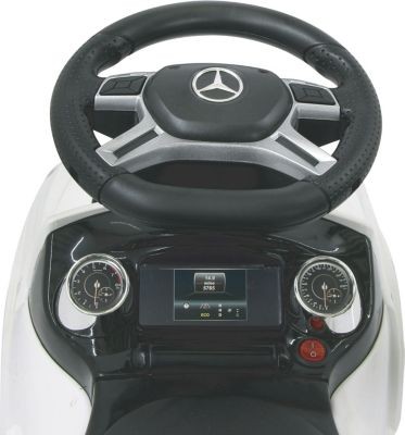 Jamara Rutscher Mercedes GL63AMG weiss Райдер Mercedes GL63AMG белый