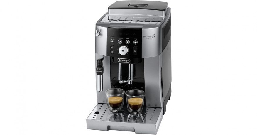 DeLonghi DeLonghi Magnifica S Smart ECAM 250.23.SB, Vollautomat silber/schwarz silber, schwarz DeLonghi Magnifica S Smart ECAM 250.23.SB, полностью автоматический серебристый/черный