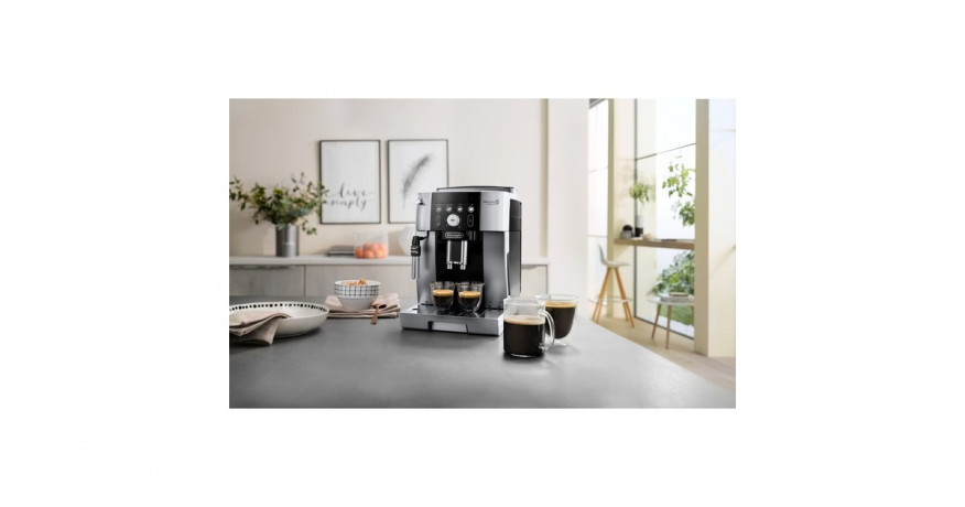 DeLonghi DeLonghi Magnifica S Smart ECAM 250.23.SB, Vollautomat silber/schwarz silber, schwarz DeLonghi Magnifica S Smart ECAM 250.23.SB, полностью автоматический серебристый/черный