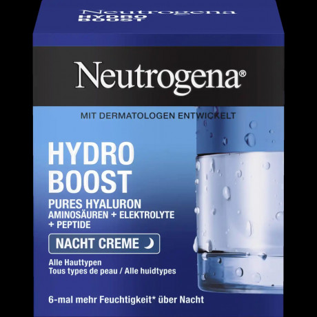 Neutrogena Nacht Creme  Hydro Boost Ночной крем 50мл