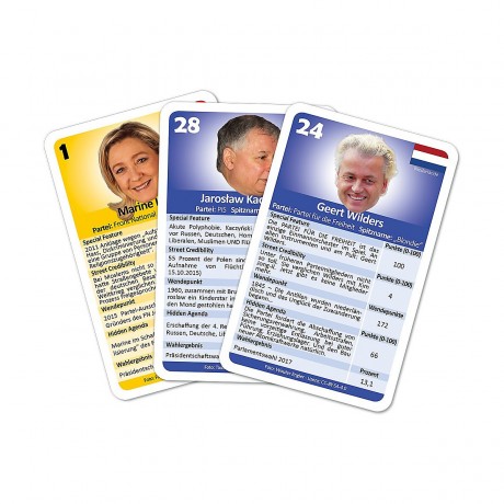 puls entertainment Kartenspiel Populisten Quartett Карточная игра Народнический квартет