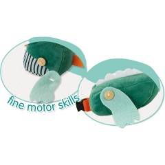 SES Creative Klick und Knopf Krododil Нажмите и кнопку crodile