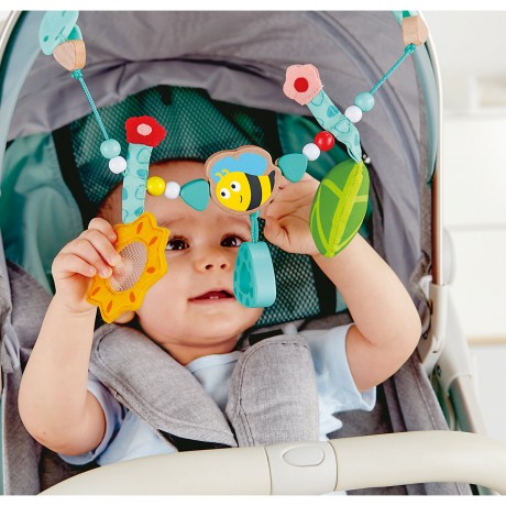 HAPE Kinderwagenkette Hummelchen Цепочка для детской коляски Bumblebee