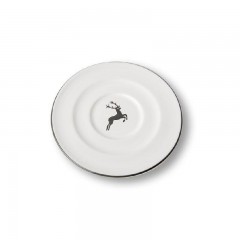 Gmundner Keramik Gmundner Keramik Grauer Hirsch Cappuccino-Untertasse Gourmet d: 14 cm Блюдце Gmundner Ceramics Grey Deer Cappuccino Gourmet d: 14 см