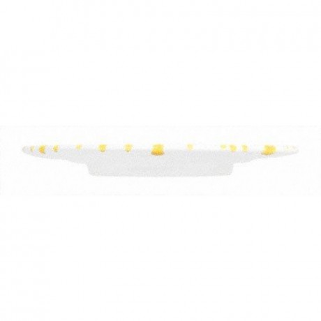 Gmundner Keramik Gmundner Keramik Gelbgeflammt Kaffee-Untertasse Gourmet d: 16 cm Gmundner Ceramics Кофейное блюдце с желтым пламенем Gourmet d: 16 см