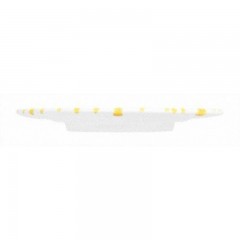 Gmundner Keramik Gmundner Keramik Gelbgeflammt Kaffee-Untertasse Gourmet d: 16 cm Gmundner Ceramics Кофейное блюдце с желтым пламенем Gourmet d: 16 см