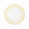Gmundner Keramik Gmundner Keramik Gelbgeflammt Kaffee-Untertasse Gourmet d: 16 cm Gmundner Ceramics Кофейное блюдце с желтым пламенем Gourmet d: 16 см