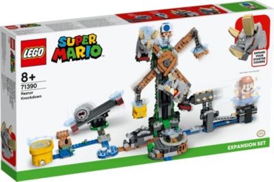 LEGO Super Mario 2er Set: 71360 Abenteuer mit Mario - Starterset + 71390 Reznors Absturz - Erweiterungsset Набор Super Mario из 2 штук: 71360 Adventures with Mario Starter Set + 71390 Дополнительный набор Reznor's Crash