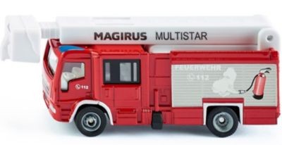 SIKU SIKU Super 1749 Magirus Multistar TLF mit Teleskopmast 1:87 SIKU Super 1749 Magirus Multistar TLF с телескопической мачтой Масштаб 1:87