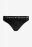 Tommy Hilfiger VELOUR Thong black ВЕЛОР стринги черный