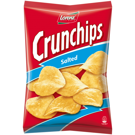 Lorenz Crunchips gesalzen Чипсы с солью 175г