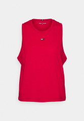 Tommy Hilfiger RACER TANK Top primary red ГОНОЧНЫЙ БАК Верх первичный красный