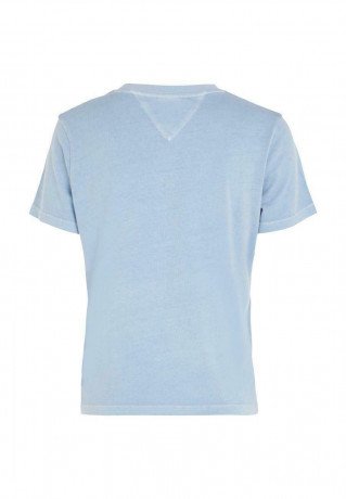 Tommy Hilfiger Basic T-shirt hellblau Базовая футболка Светло-синий
