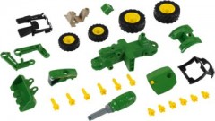 klein klein John Deere Traktor mit Frontlader und Gewicht небольшой трактор John Deere с фронтальным погрузчиком и грузом