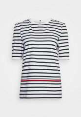 Tommy Hilfiger Print T-shirt white футболка с принтом белый