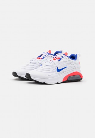 Nike Sportswear AIR MAX EXOSENSE Sneaker low white/racer blue/flash crimson/metallic silver/black AIR MAX EXOSENSE Низкие кроссовки женские белый/гоночный синий/flash crimson/серебристый металлик/черный